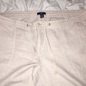 GAP Khaki linen pants